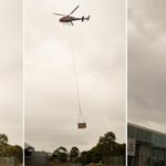 Thousands Of Solar Panels Airlifted Onto Tonsley Rooftops