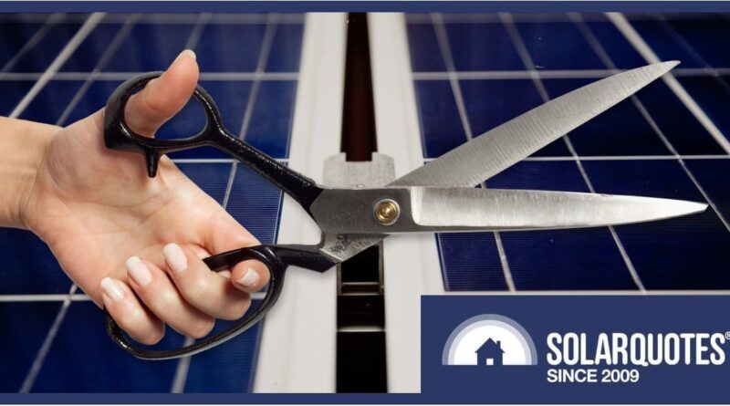 EnergyAustralia Takes Its Scissors To Solar Feed-In Tariff Rates