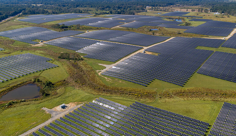 D. E. Shaw completes 50-MW solar tracker project in southeast Louisiana