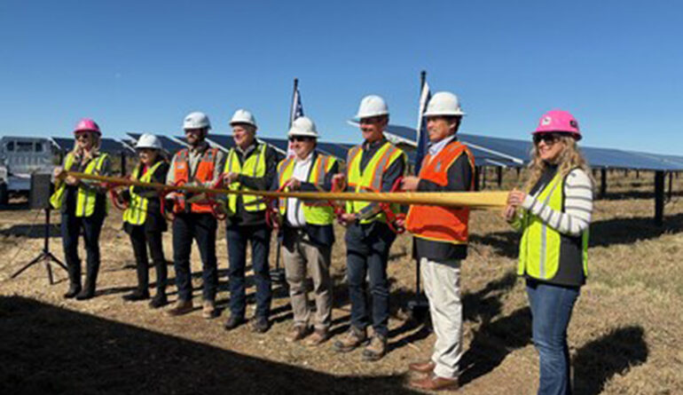 Scout Clean Energy celebrates its first completed solar project