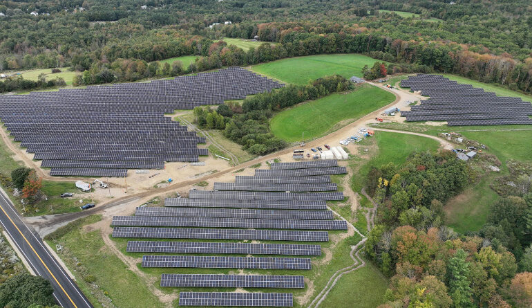 Encore Renewable Energy completes 2 community solar projects in Maine