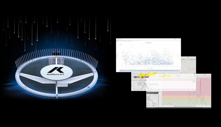 KISTERS hail monitoring systems offer real-time support to utility-scale solar projects